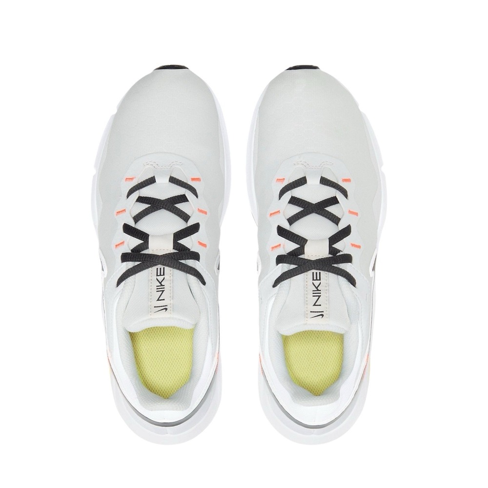 Nike‎ Legend Essential 2 Women Size 5 Black White Yellow Sneakers - Picture 2 of 5